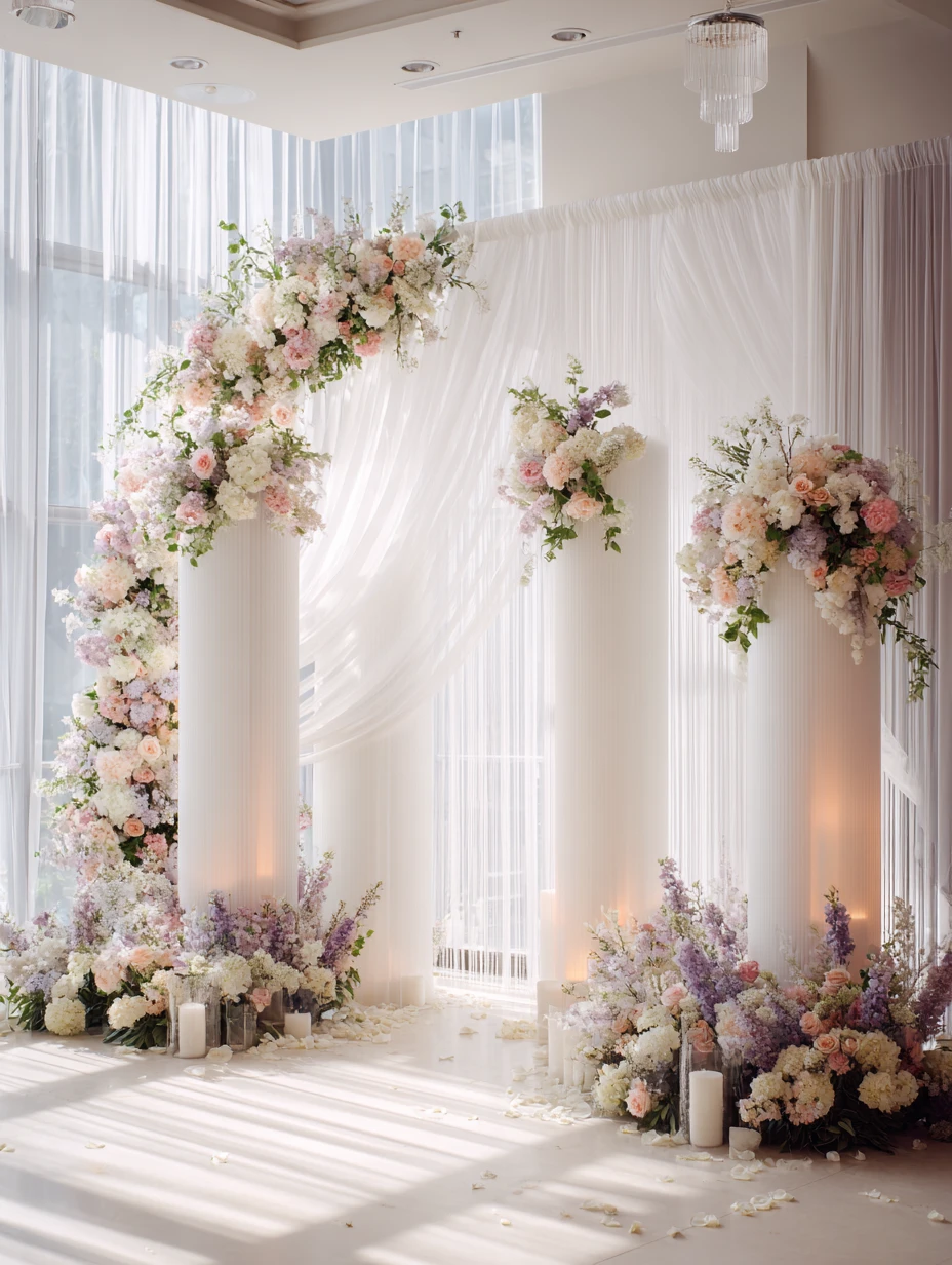 The Romantic Garden Fluted Arch