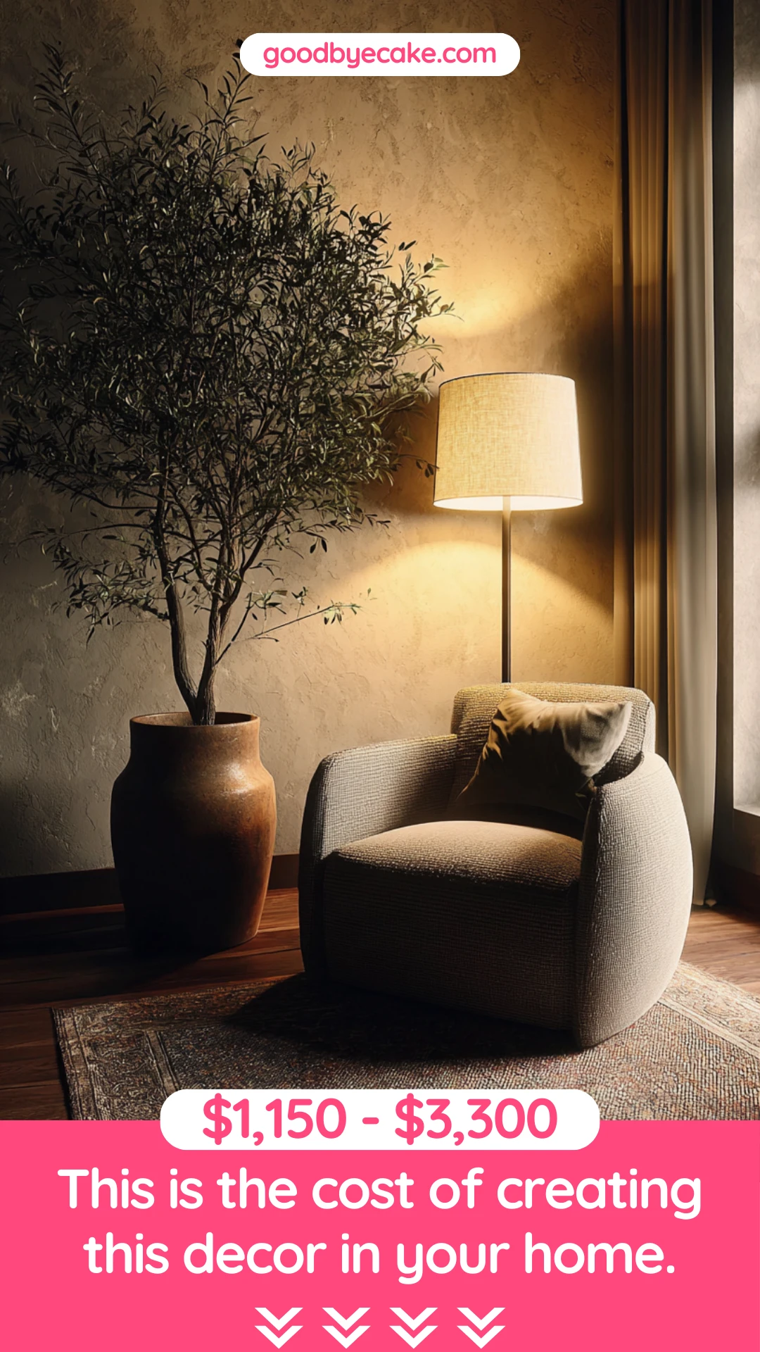 Moody Corner with Olive Tree