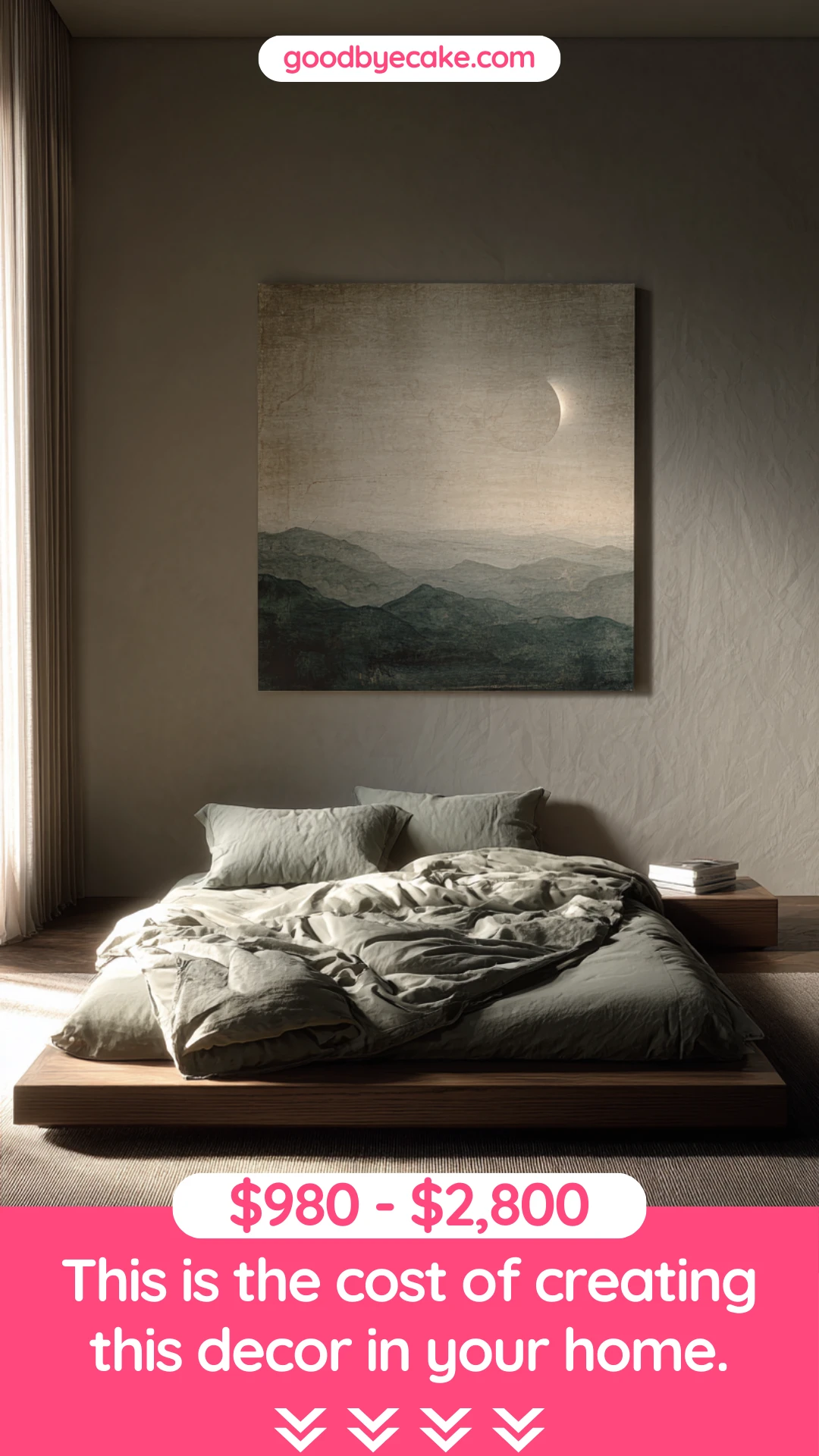 Japandi Minimalist Bedroom