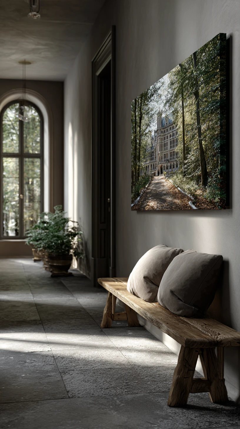 Minimalist Rustic Bench