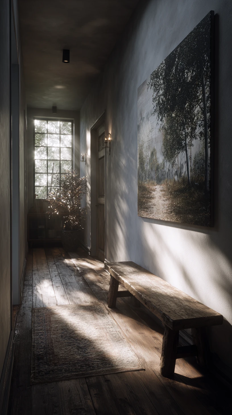 Moody & Atmospheric Hallway