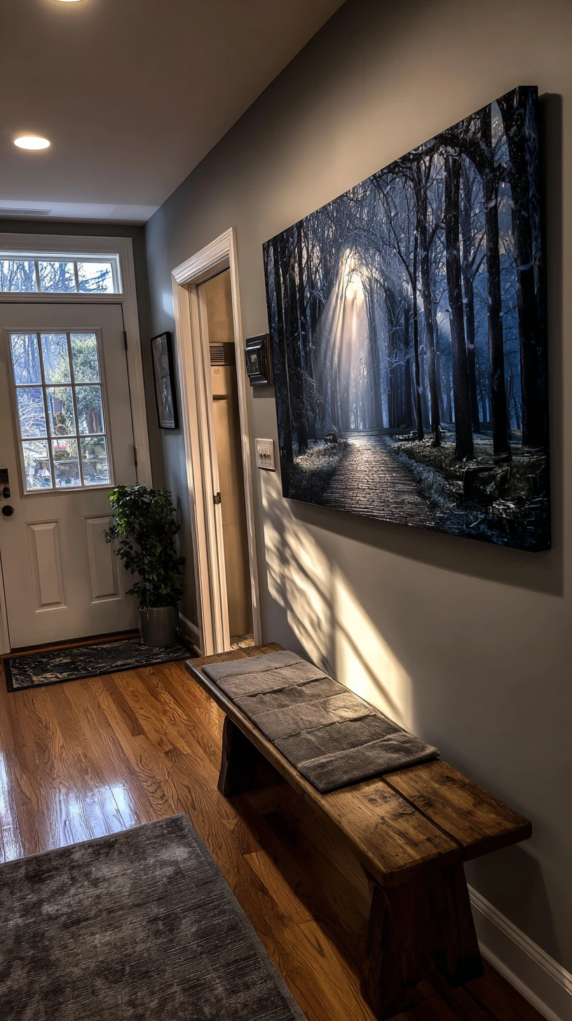 Cozy Cabin Entryway