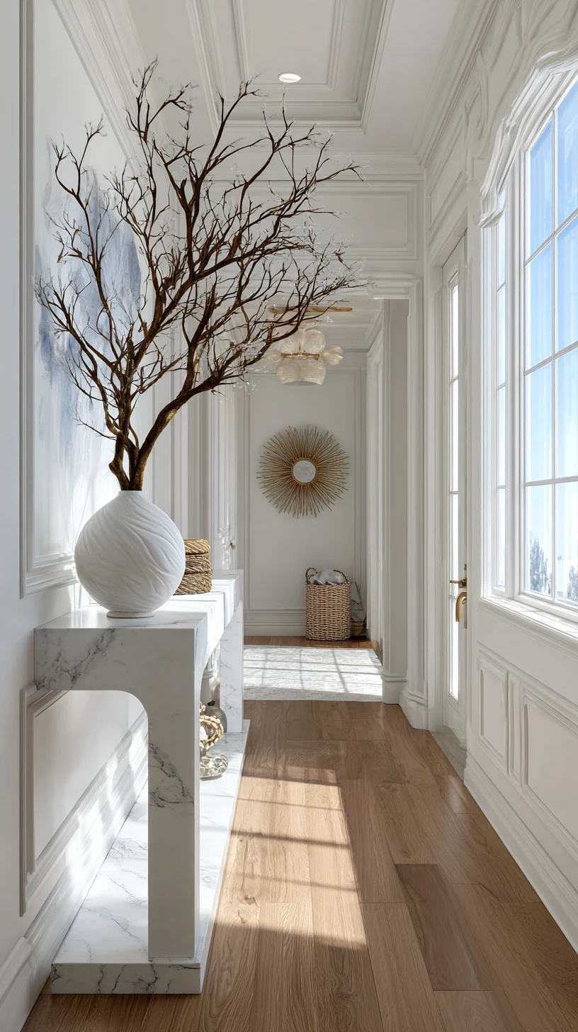 Modern & Bright Hallway