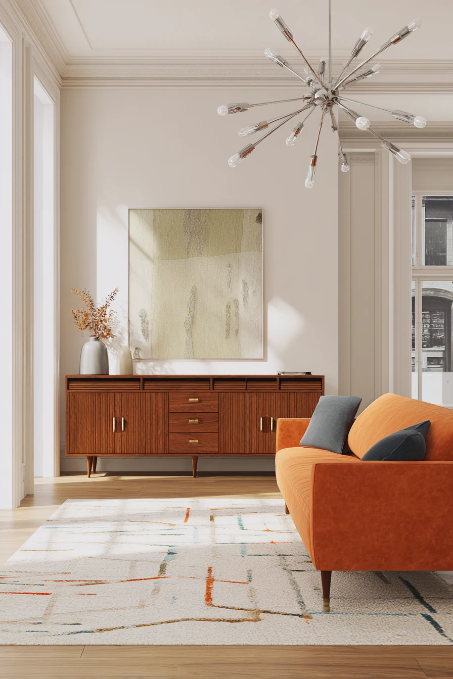 Sleek Mid-Century Modern