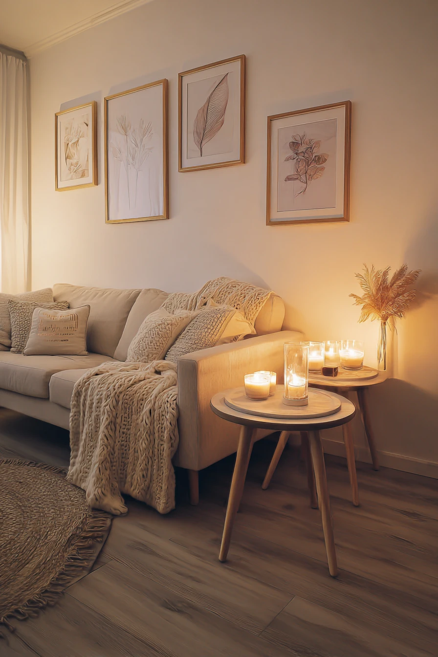 Warm Candlelit Corner