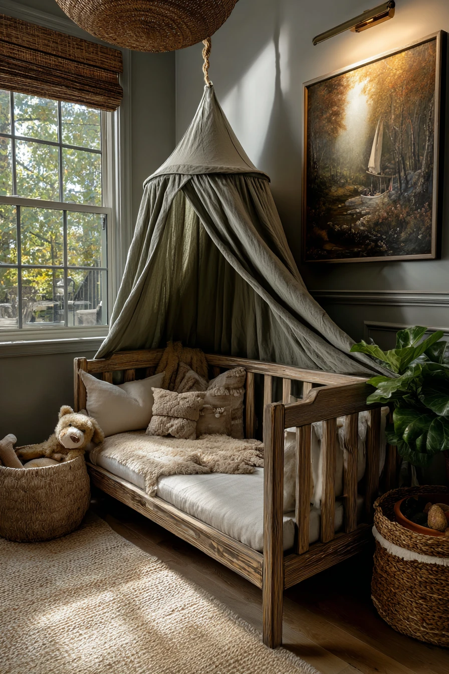 Moody & Cozy Spindle Bed
