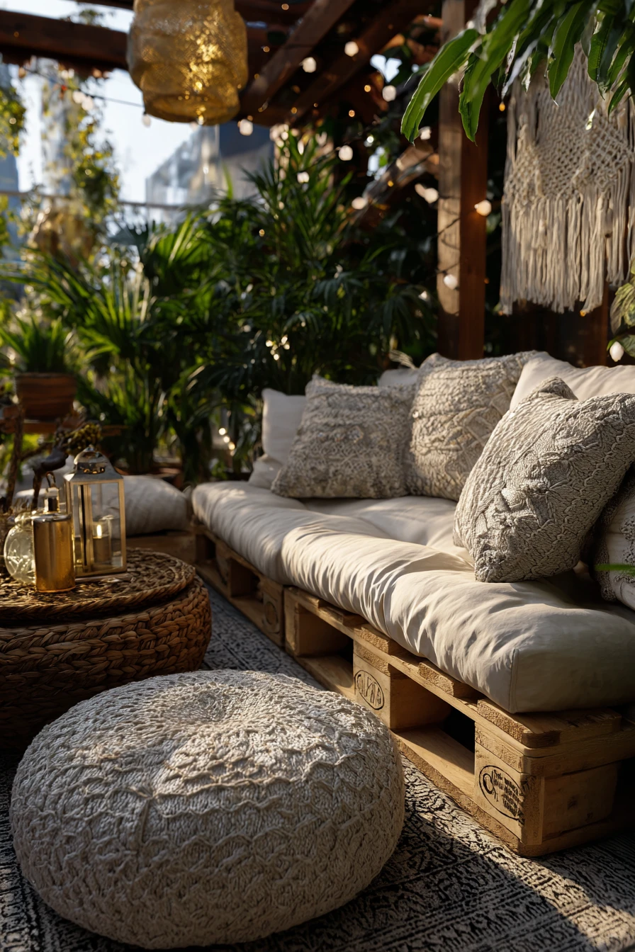 Boho Balcony Oasis