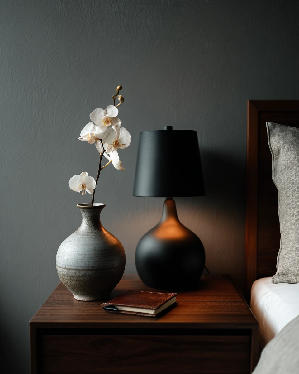 Minimalist Bedside Detail