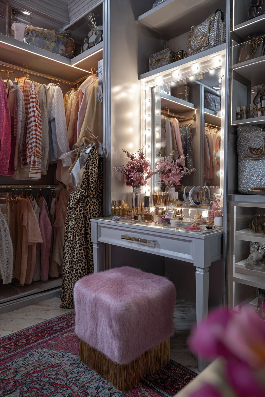 Glamorous Closet & Vanity