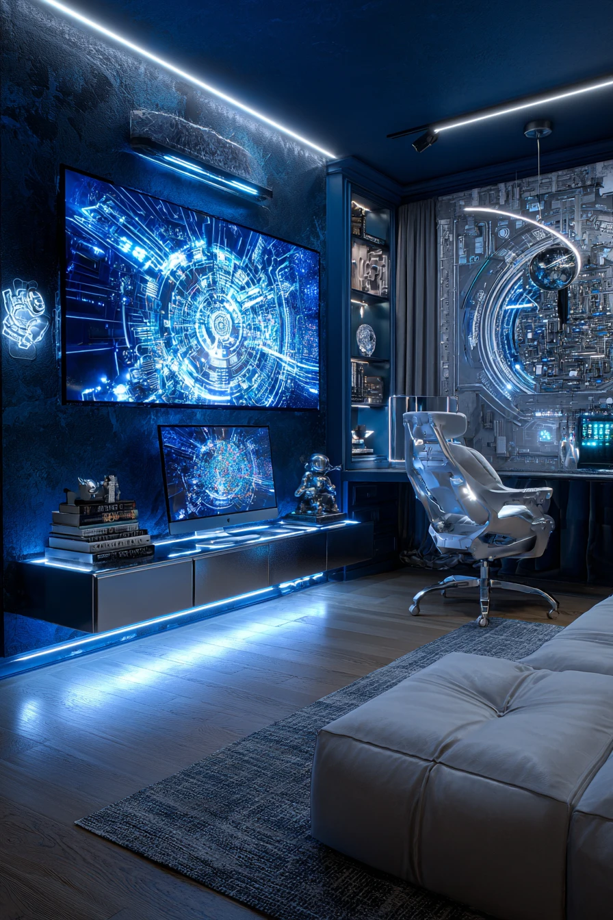 Cyberpunk Gaming Station