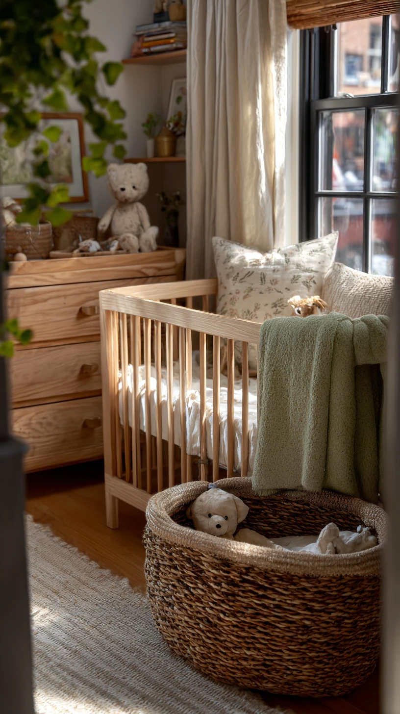 The Warm & Minimalist Nursery