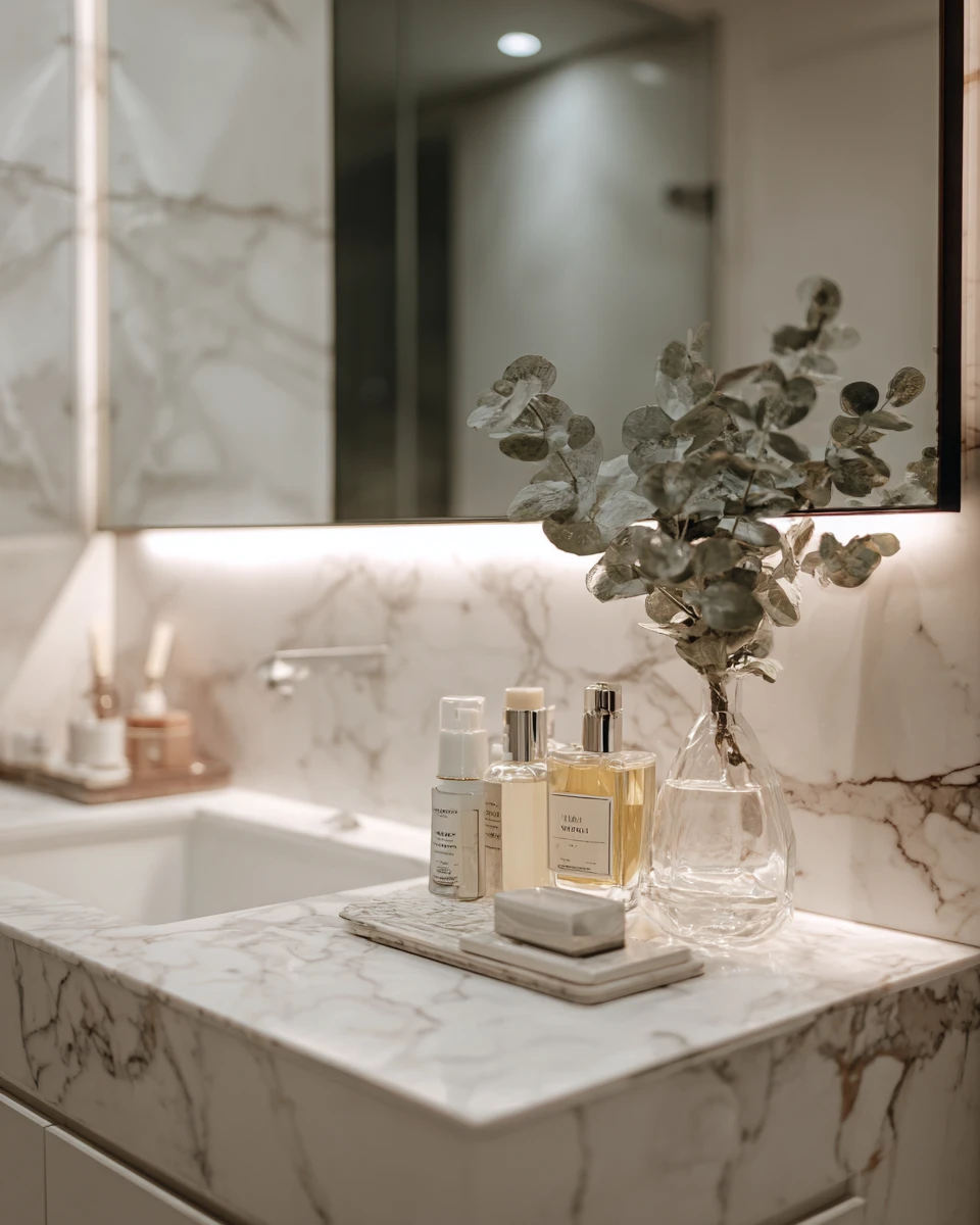 Spa-Like Bathroom Detail