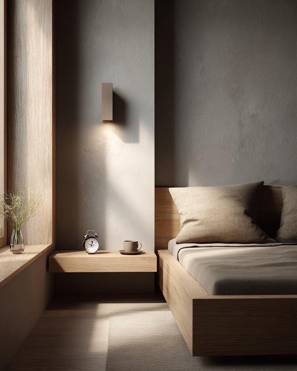 Minimalist Wooden Bed Frame