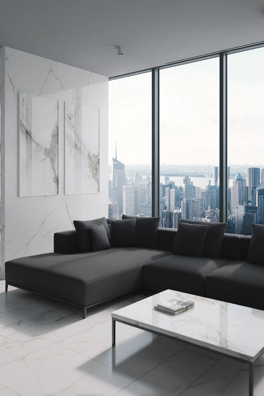 Sleek Penthouse Minimalism