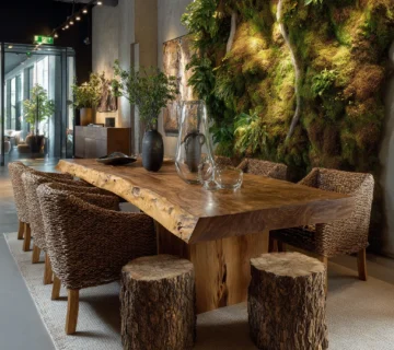 Branblog 75180 A nature inspired dining room with a large woo 7ea279c3 8a48 43f2 aee8 af54982dc114 1 360x320