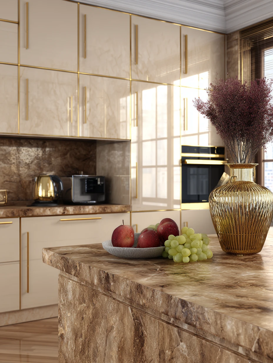 Opulent Gold & Marble Harmony