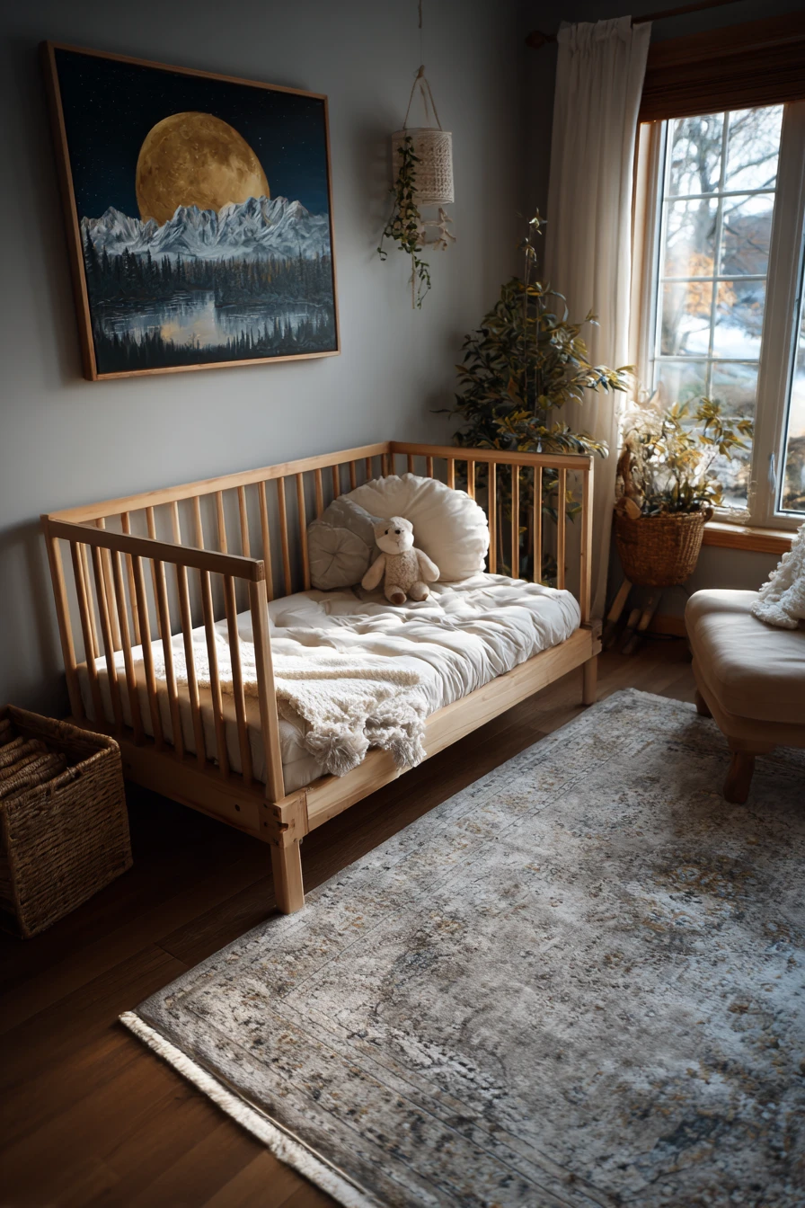 Simple Scandi-Style Nursery