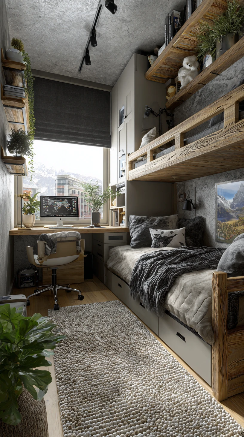 The Urban Concrete Bunk Room