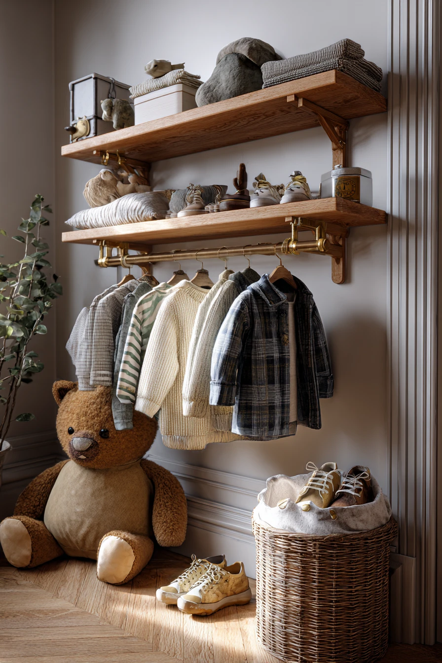 Montessori Wardrobe Display