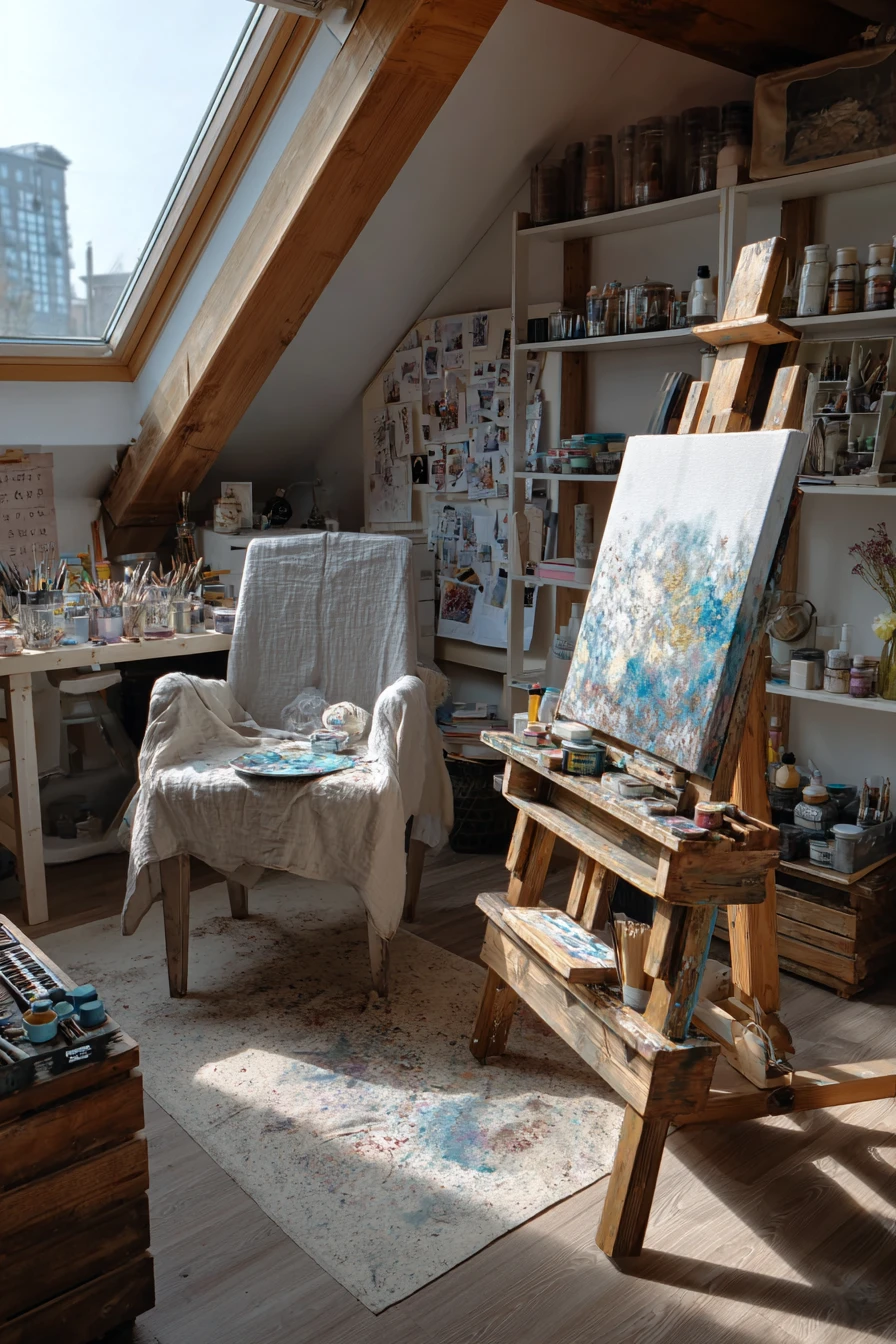 Inspiring Art Studio Loft
