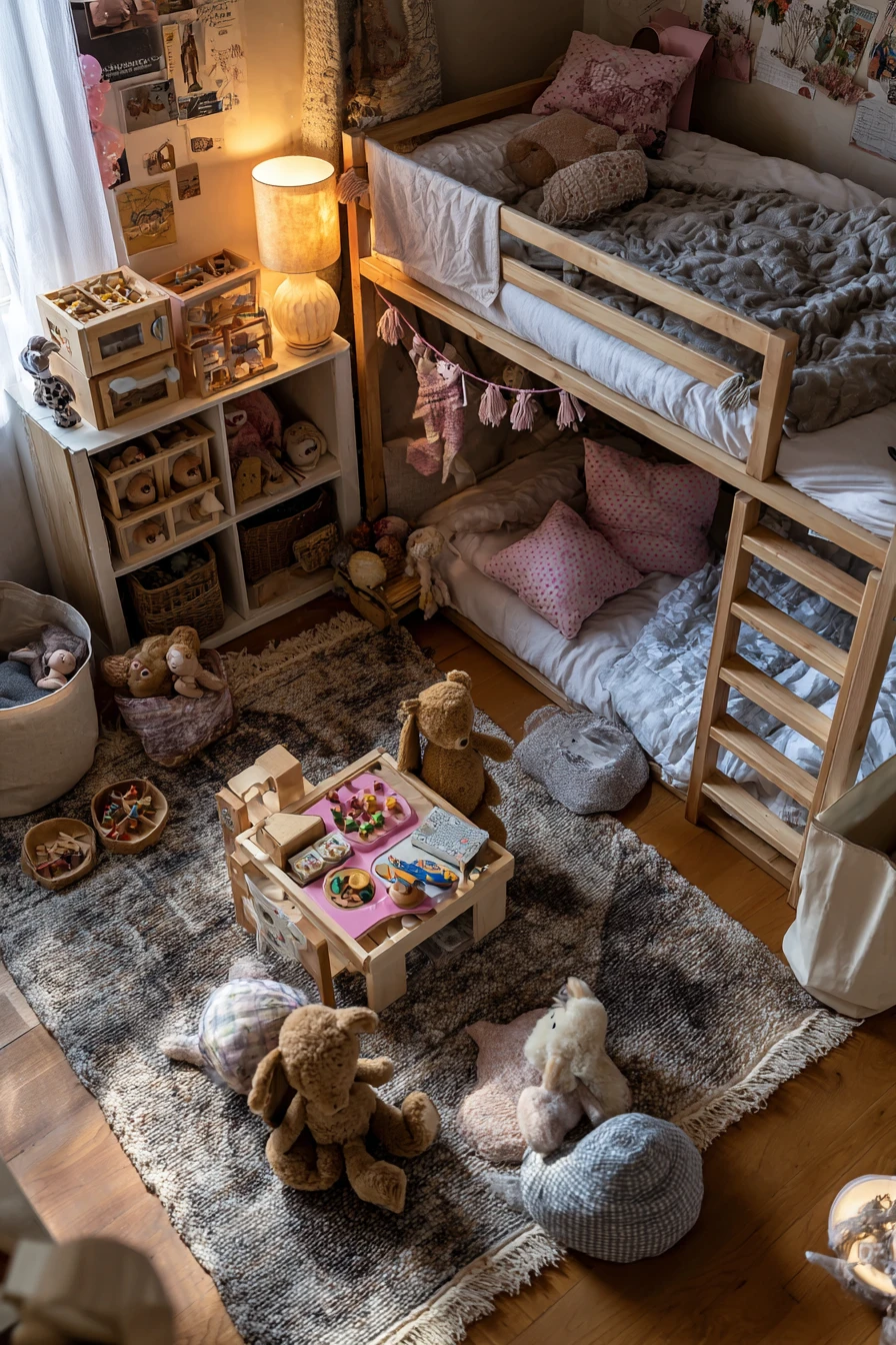 Compact Bunk & Play Zone