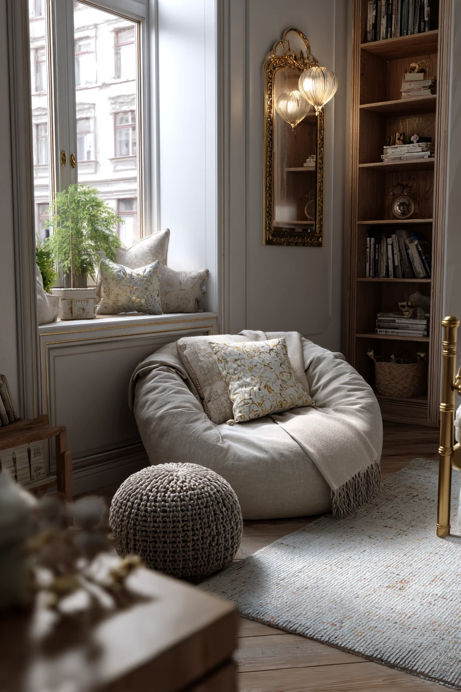 Elegant Reading Alcove