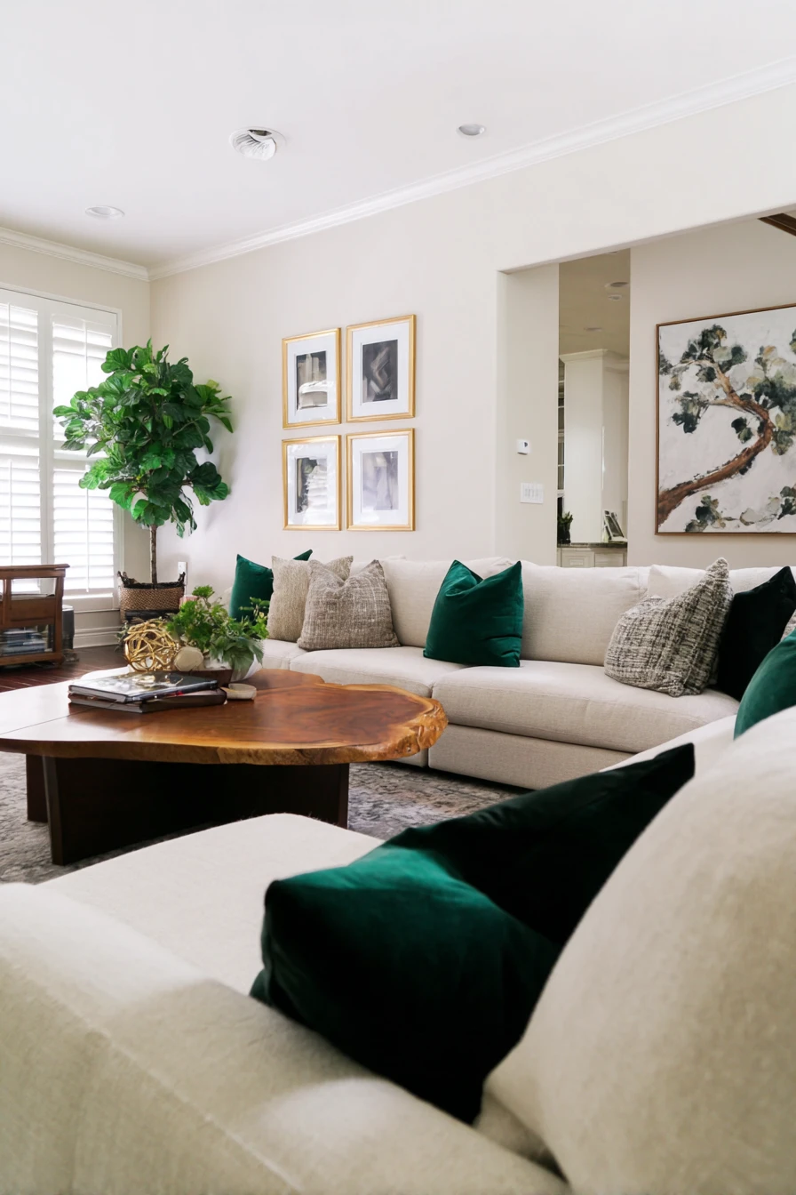 Organic Modern with Greenery