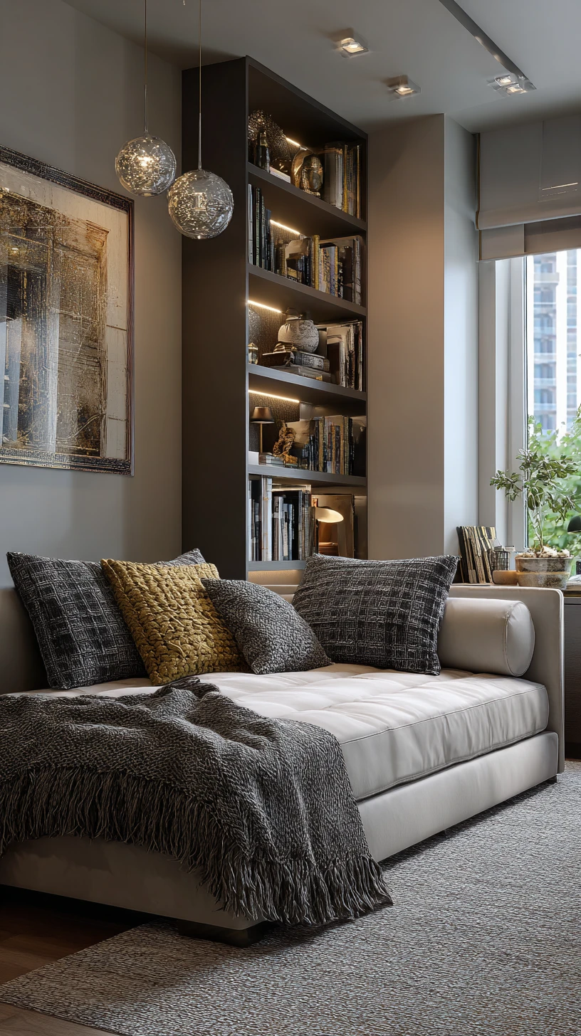 The Sophisticated Built-In Daybed