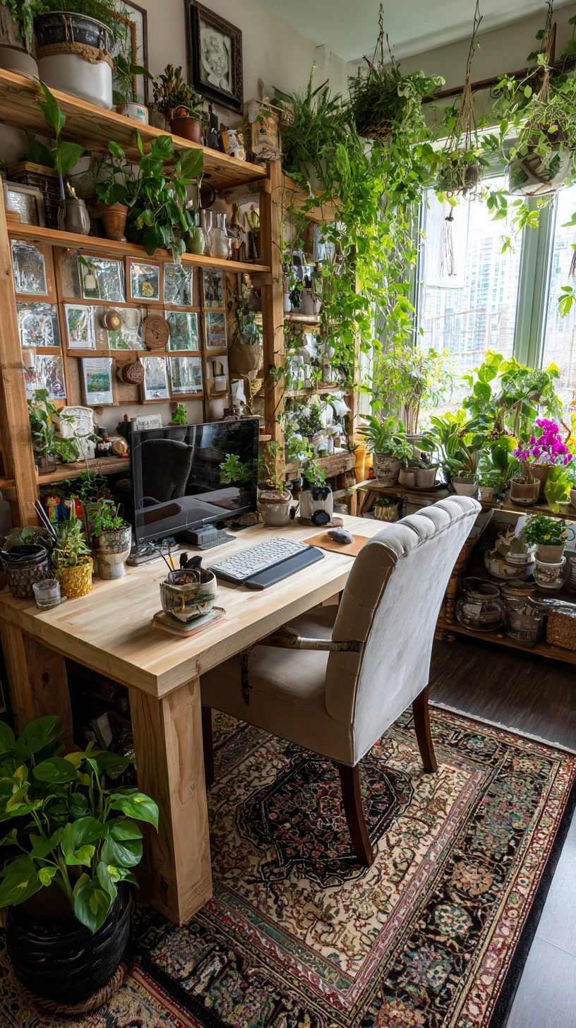 Bohemian Plant Lover's Paradise