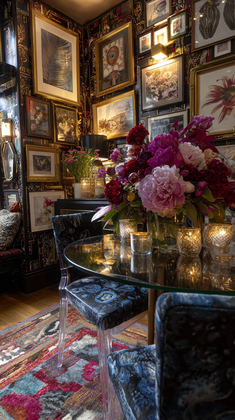 Moody Maximalist Nook