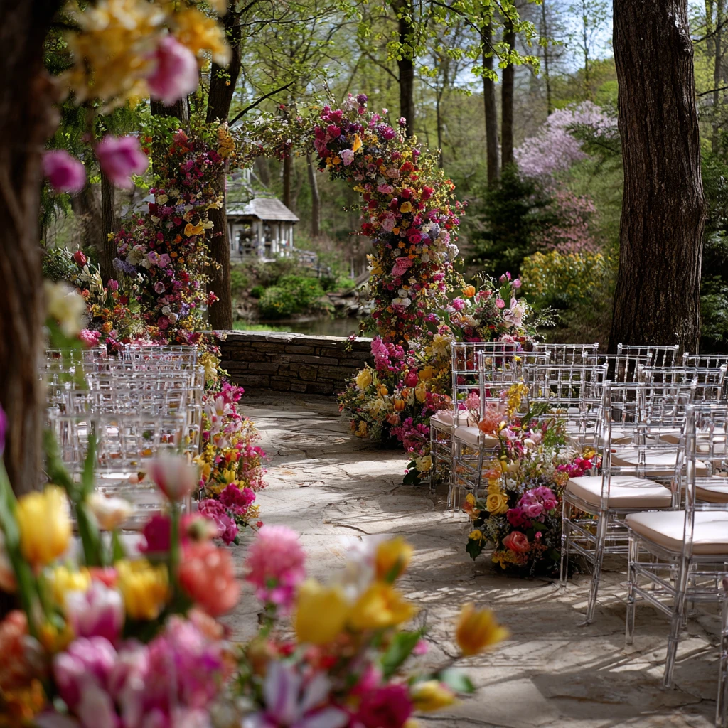 Branblog 75180 A vibrant spring wedding ceremony with a color 455b9f5e 23b3 45bb adc6 2e43c3005141 0