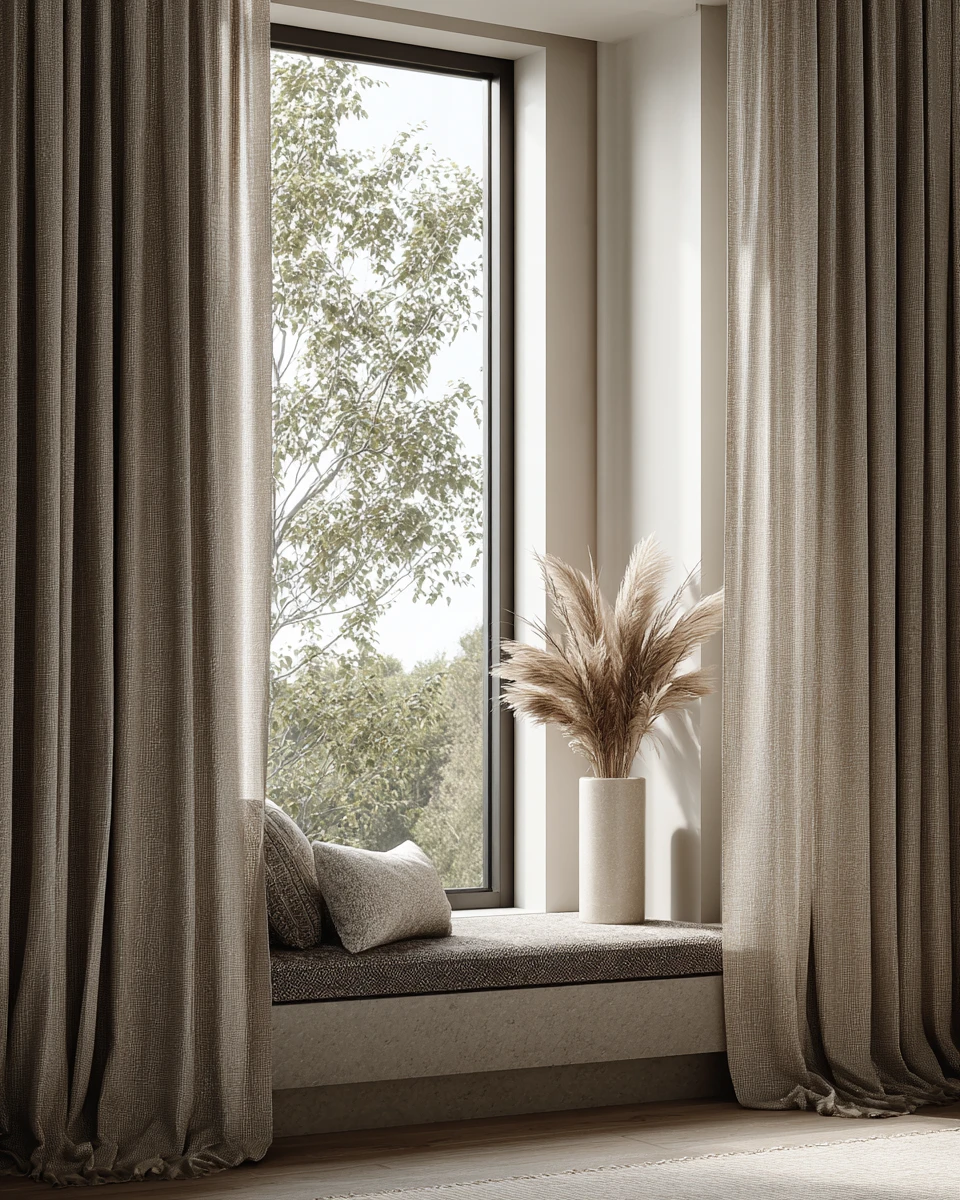 Serene Window Seat Nook