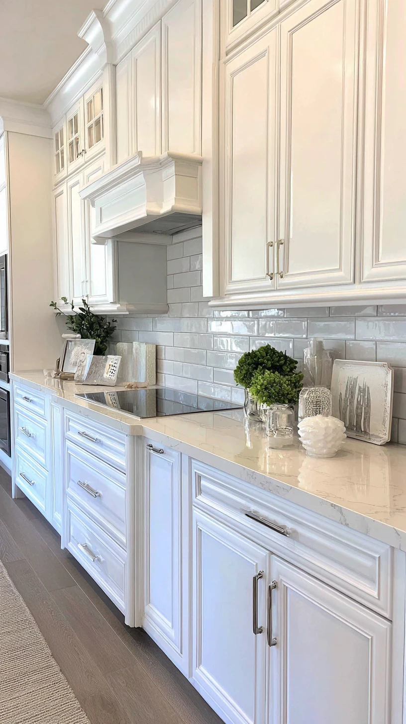 Timeless Classic: White Shaker & Subway Tile