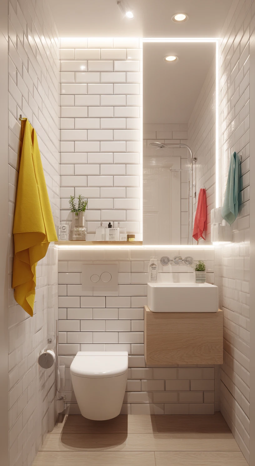 Modern & Bright with Wood Accents