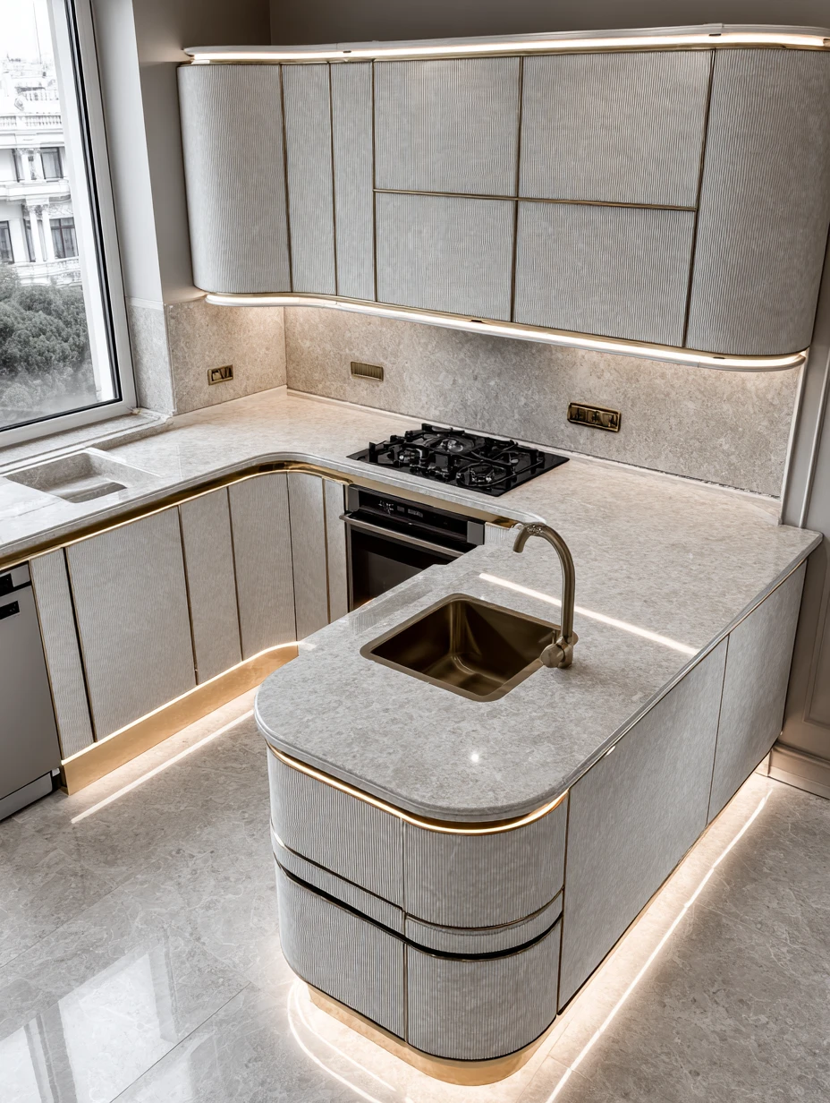 Curvaceous Forms & Subtle Lighting