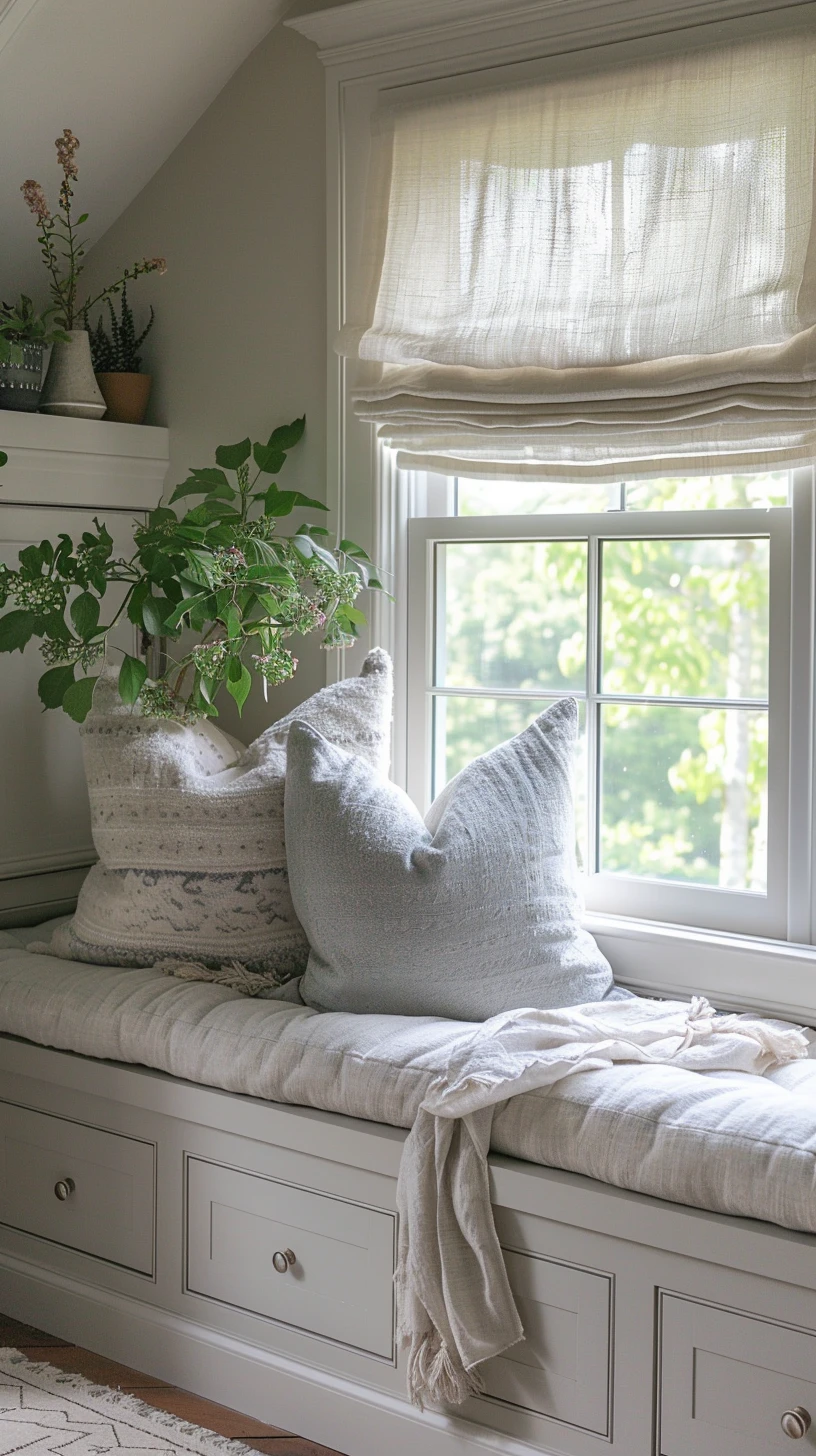 Cozy Window Seat Retreat