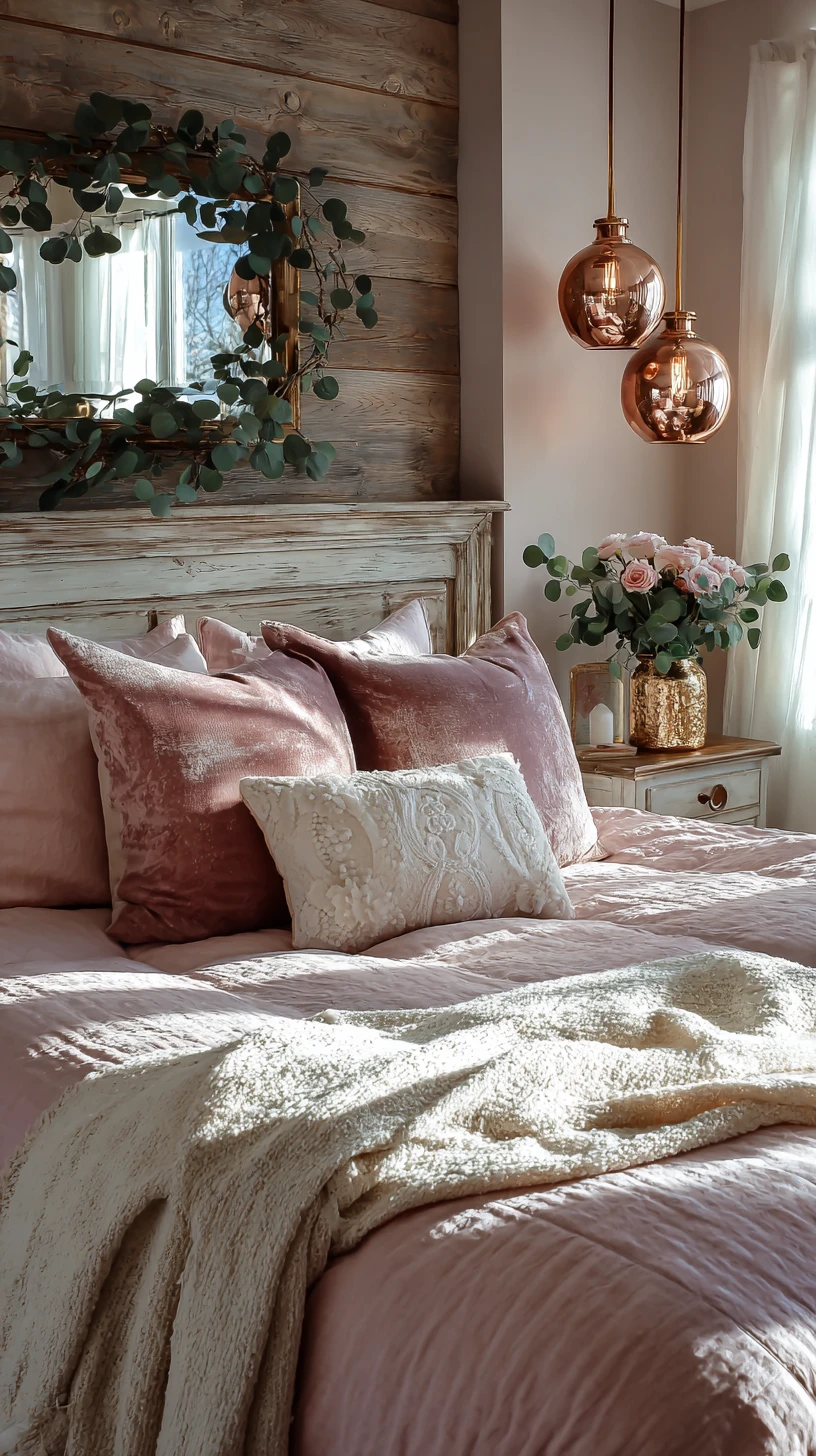 Pink Velvet & Copper