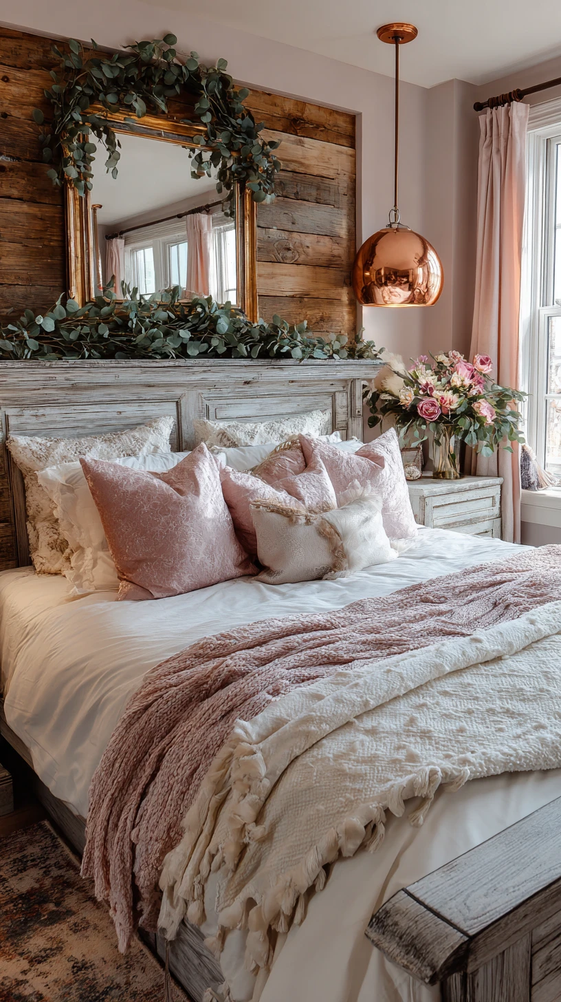 Layered Pink & White