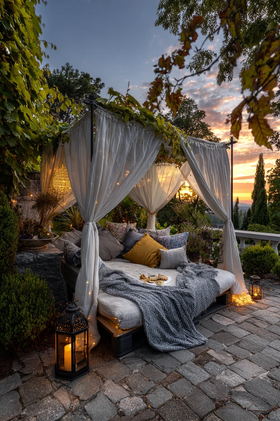Romantic Canopy Daybed