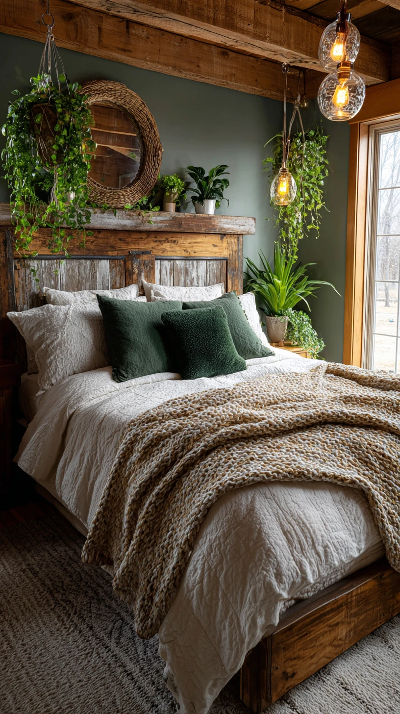 Farmhouse Rustic with a Boho Touch