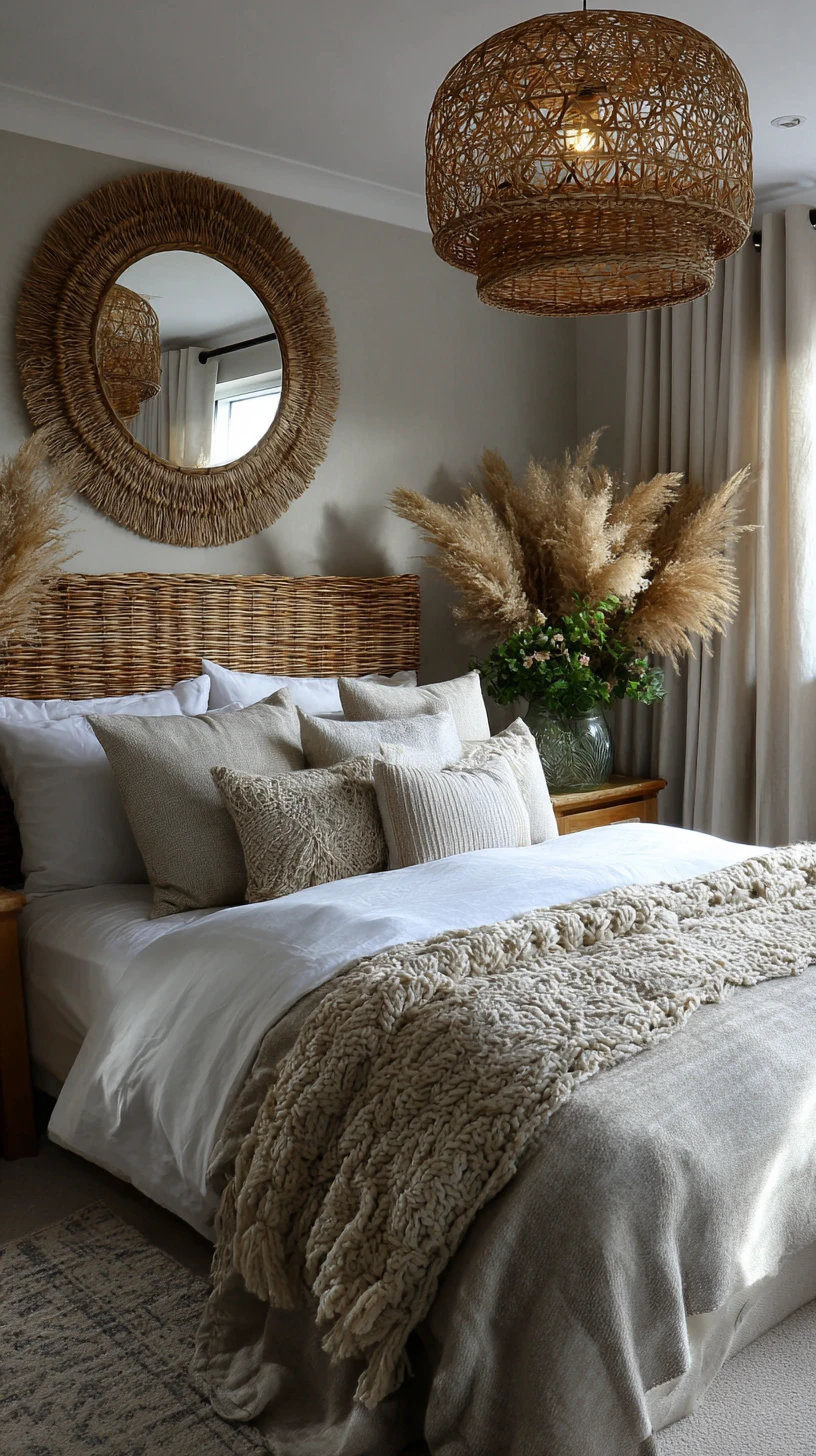Woven Textures & Pampas Grass