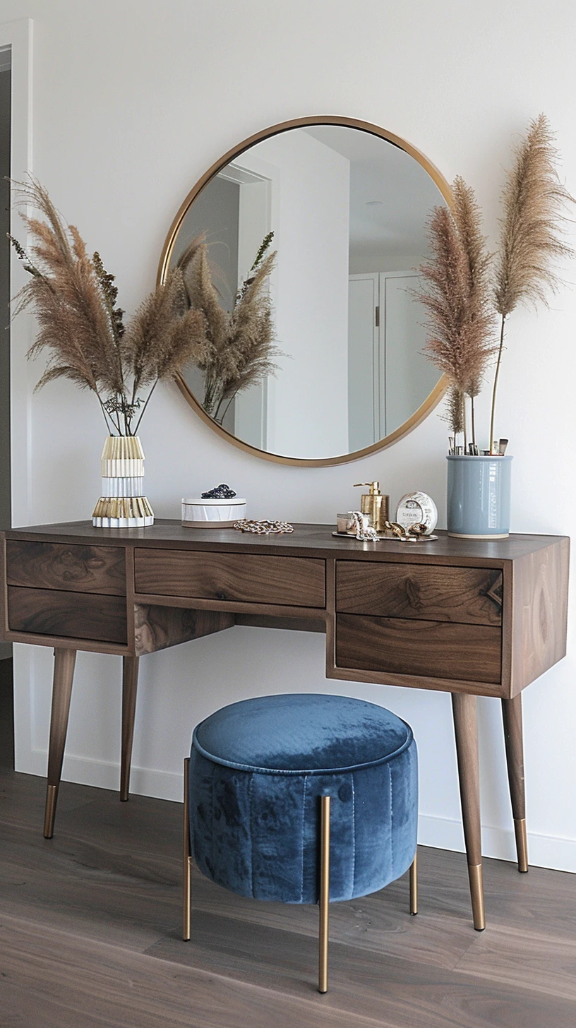 Mid-Century Modern Vanity Styling
