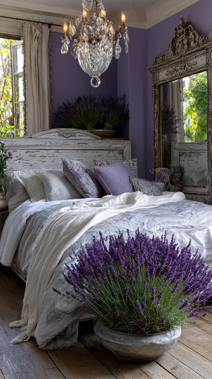 French Country Rustic with Lavender