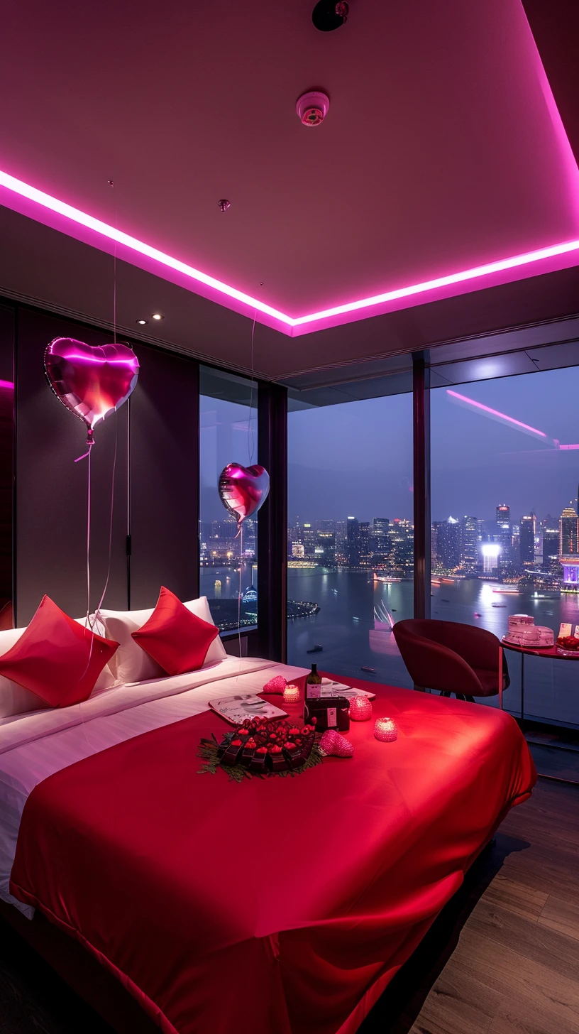 Pink & Red Hotel Vibe