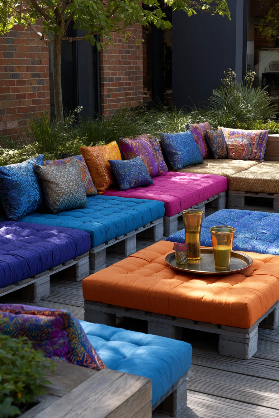 Bohemian Jewel-Tone Lounge