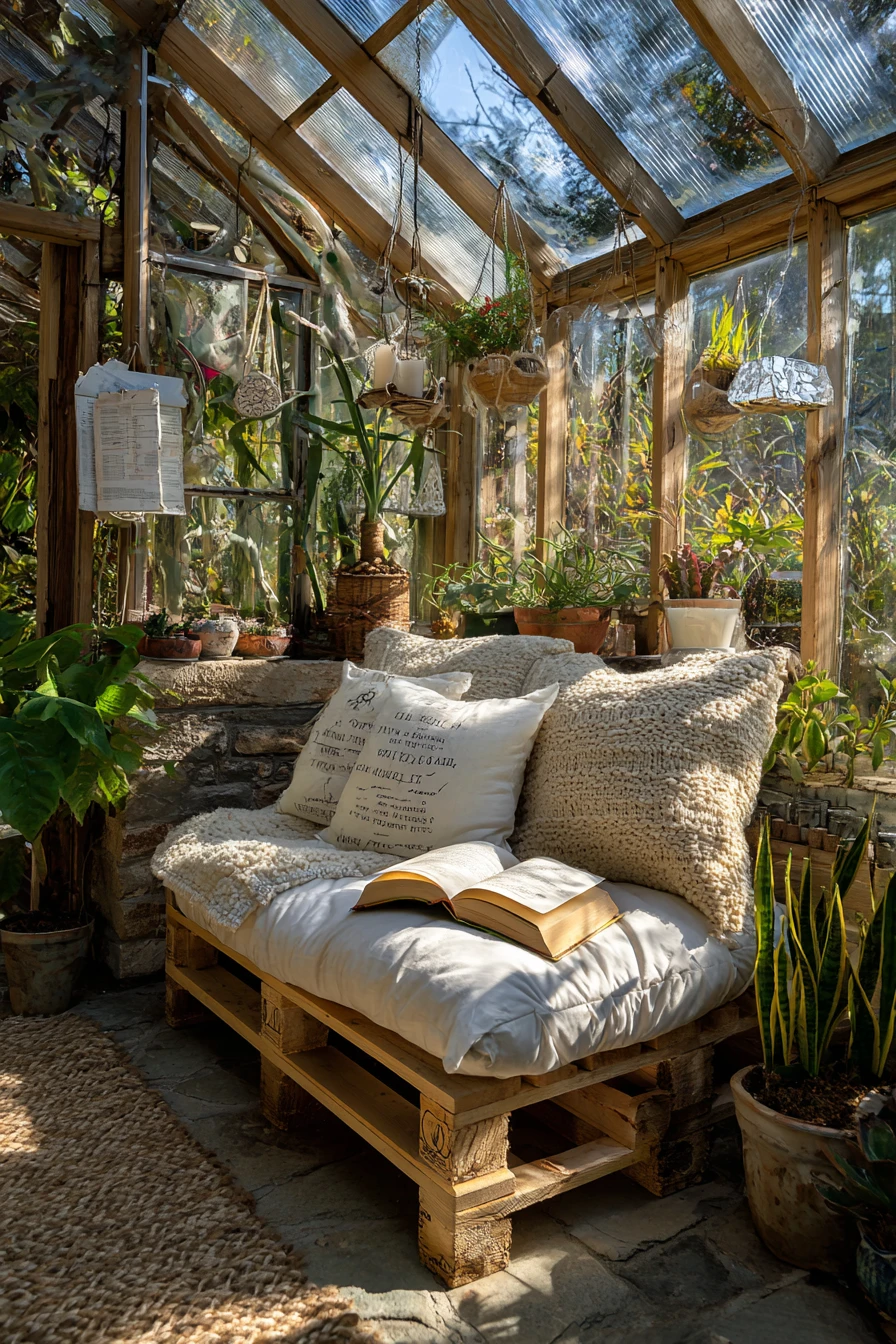 Cozy Greenhouse Daybed