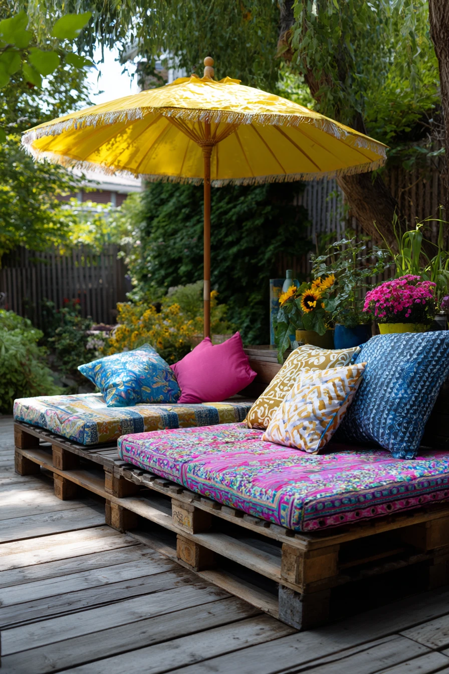 Twin Boho Pallet Daybeds