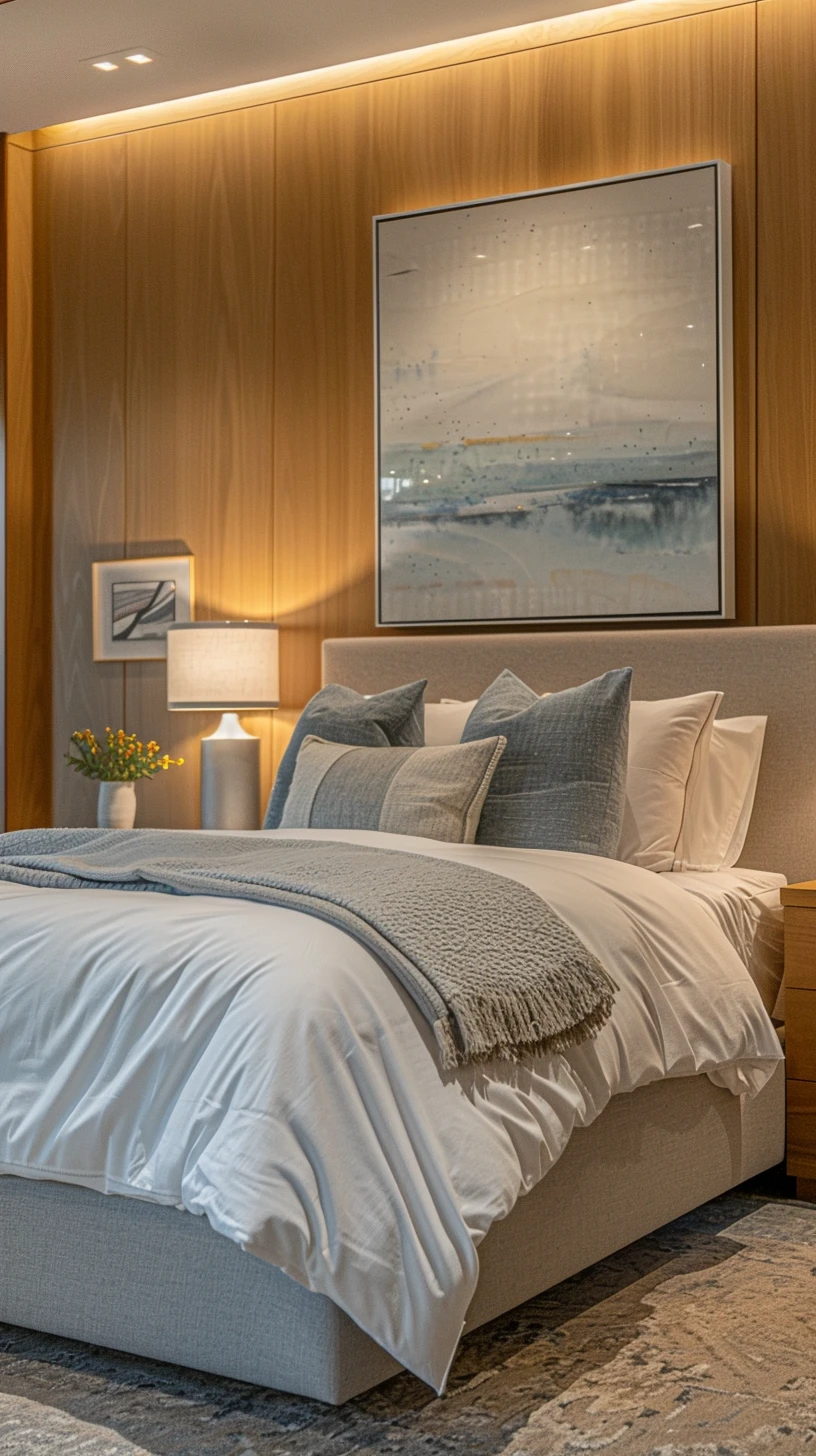 Warm Wood and Cool Blues