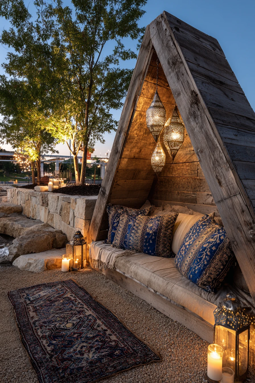 Industrial Rustic Pallet Nook