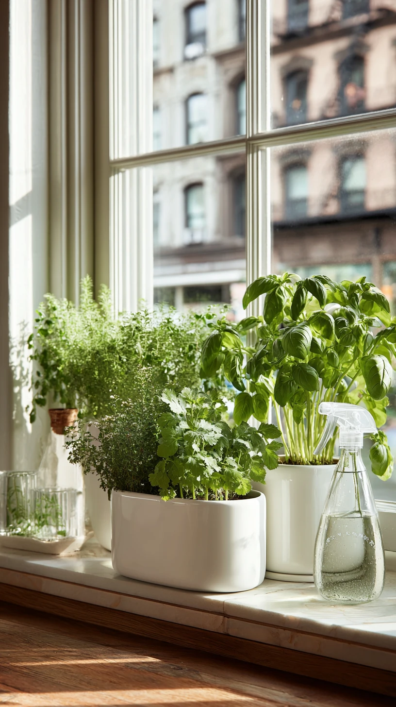 Urban Window Seat Herbs
